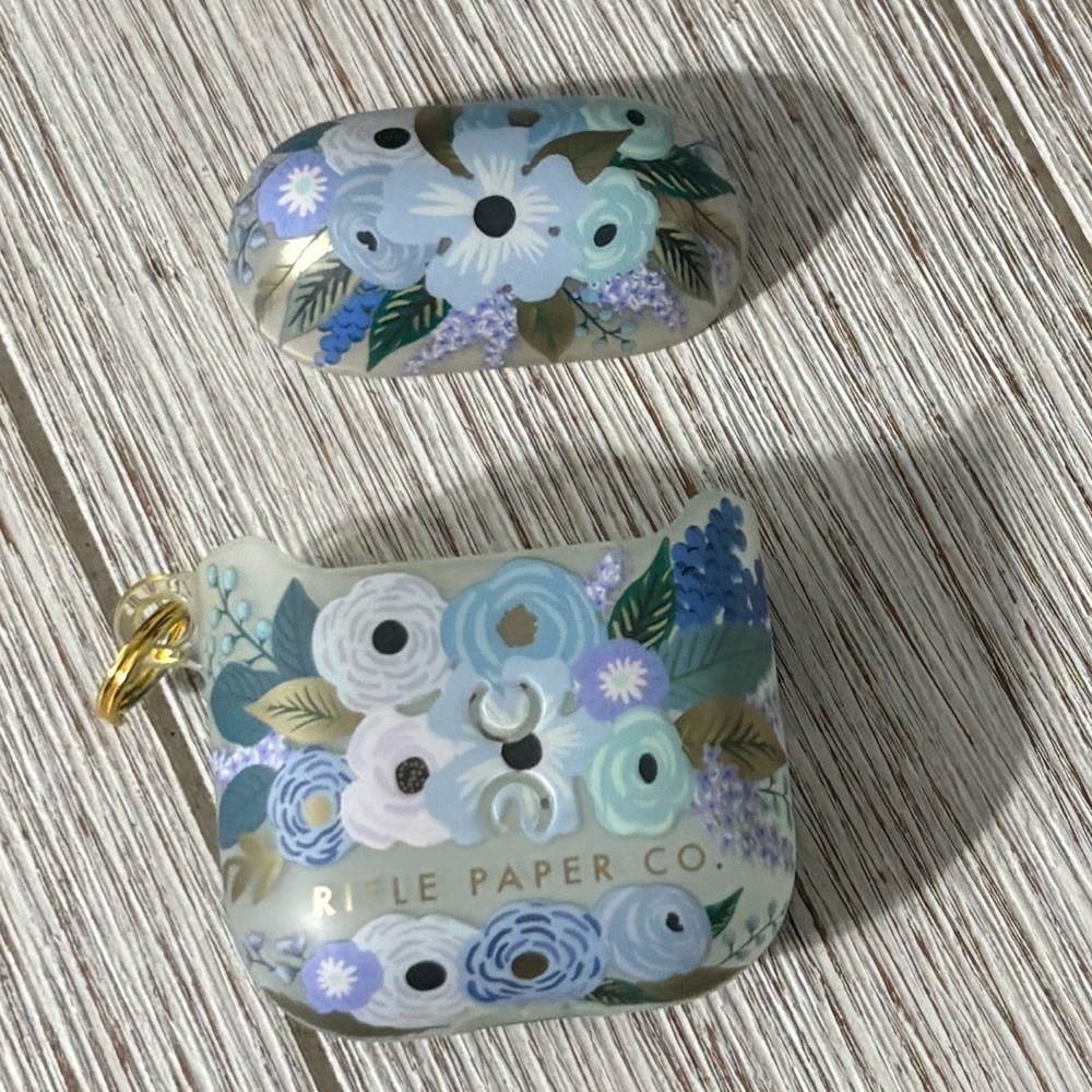 Rifle Paper Co. Blue Garden Party Air Pods Case